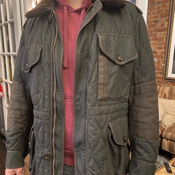 Burberry Brit military quilted utility coat - Picture 2 of 11